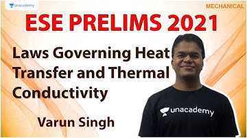 ESE Prelims 2021 | Laws Governing Heat Transfer and Thermal Conductivity | Mechanical | Varun Singh