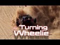 Turning wheelie