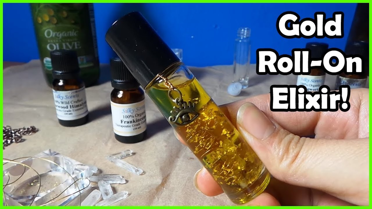 DIY Gold Roll-on Elixir! - YouTube