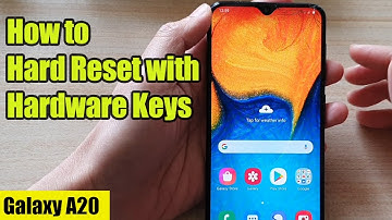 Samsung Galaxy A20: How to Hard Reset With Hardware Keys