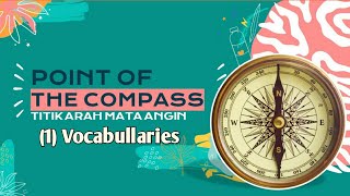 (1) KOSAKATA TENTANG ARAH MATA ANGIN DALAM BAHASA INGGRIS | #compass #belajarbahasainggris