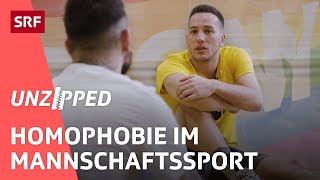 Homosexualität im MANNschaftssport: Wieso sind Coming-Outs so selten? | Unzipped | Impact | SRF