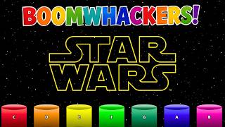 STAR WARS Main Theme 🌌 Boomwhackers Play Along / Rhythm Game