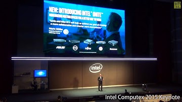 Intel Computex 2015 Keynote Part.6 Intel Unite Workplace