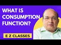 What is Consumption Function?