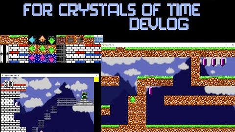 Pygame Map Editor 4.0 for Crystals of time