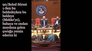 Ali̇ Tel Beled Suresi̇ 1-20 Ti̇n Suresi̇ Aşri Şeri̇f