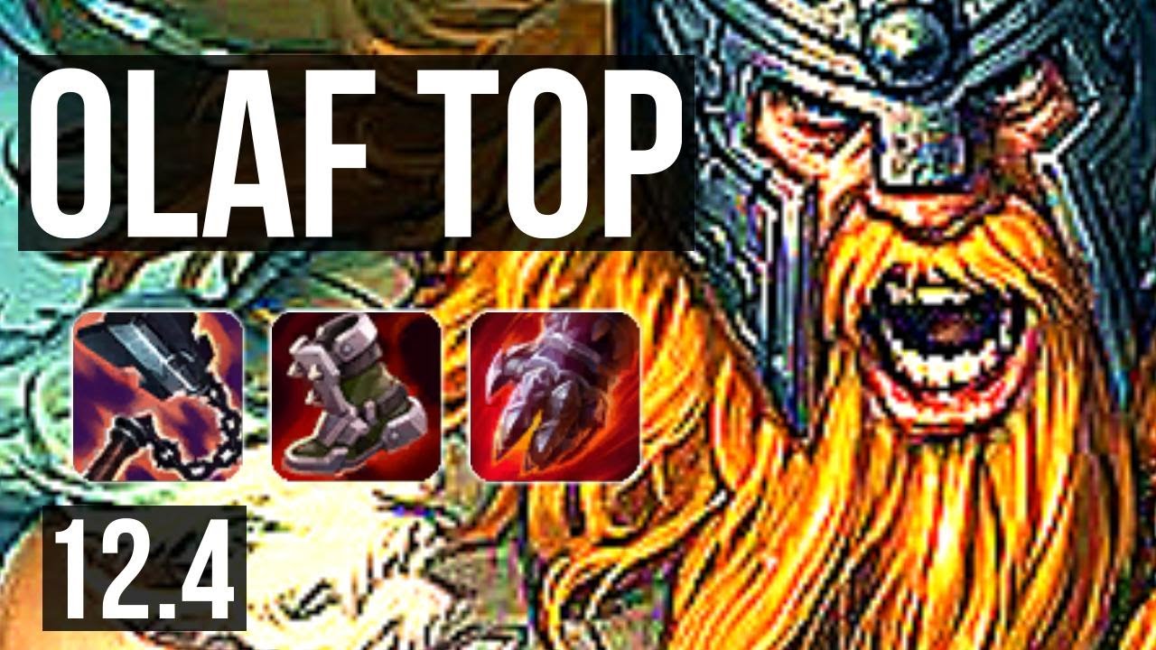 OLAF vs GRAVES (TOP) | 1.6M mastery, 8/2/8, 300+ games | KR Diamond | 12.4