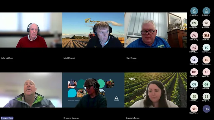 AUSVEG Potato Mop Top Virus Industry Webinar