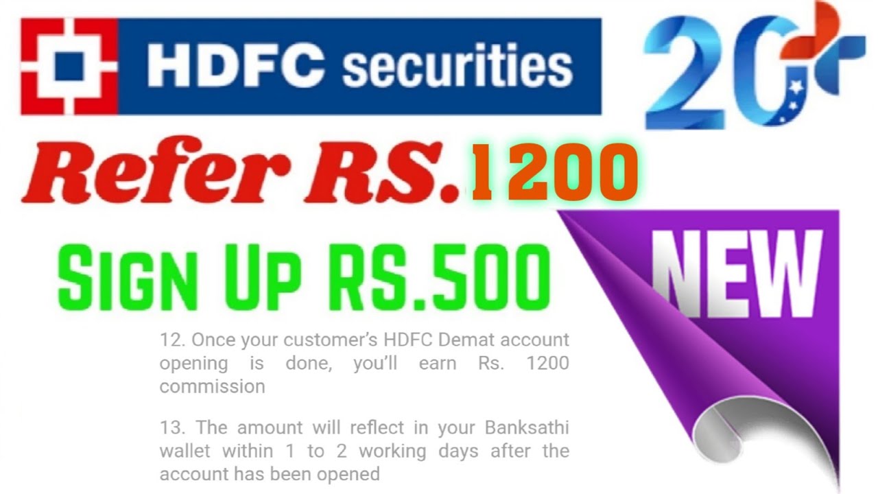hdfc-securities-refer-and-earn-hdfc-securities-demat-account-refer