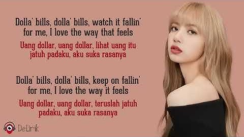 Thumbnail of Money - LISA (Lirik Lagu Terjemahan) - TikTok Dolla' bills, dolla' bills, watch it fallin' for me...