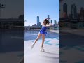 Voil  hana maria aboian performs her senior freestyle program at the rink at brookfield place