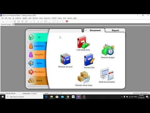 16. Customer Credit Note កម្មវិធីគណនី SQL Accounting Software by CLOSO (Cambodia) Co., Ltd