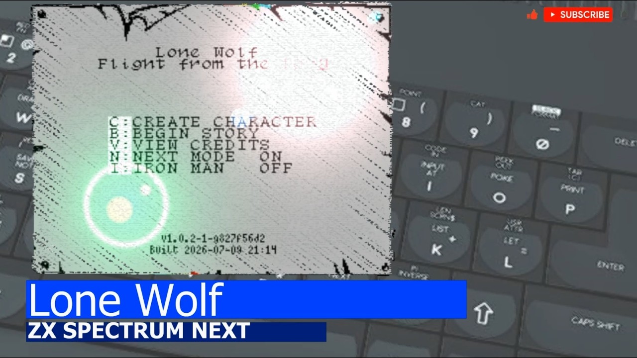 ZX Spectrum NEXT -=Lone Wolf=- - YouTube