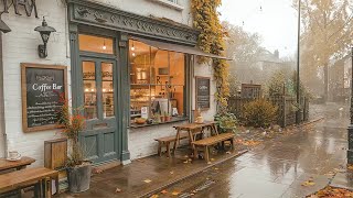 Relaxing Jazz Cafe ☕ Happy Jazz Paris Music & Fresh Morning at Outdoor Coffee Shop | Relax, Focus