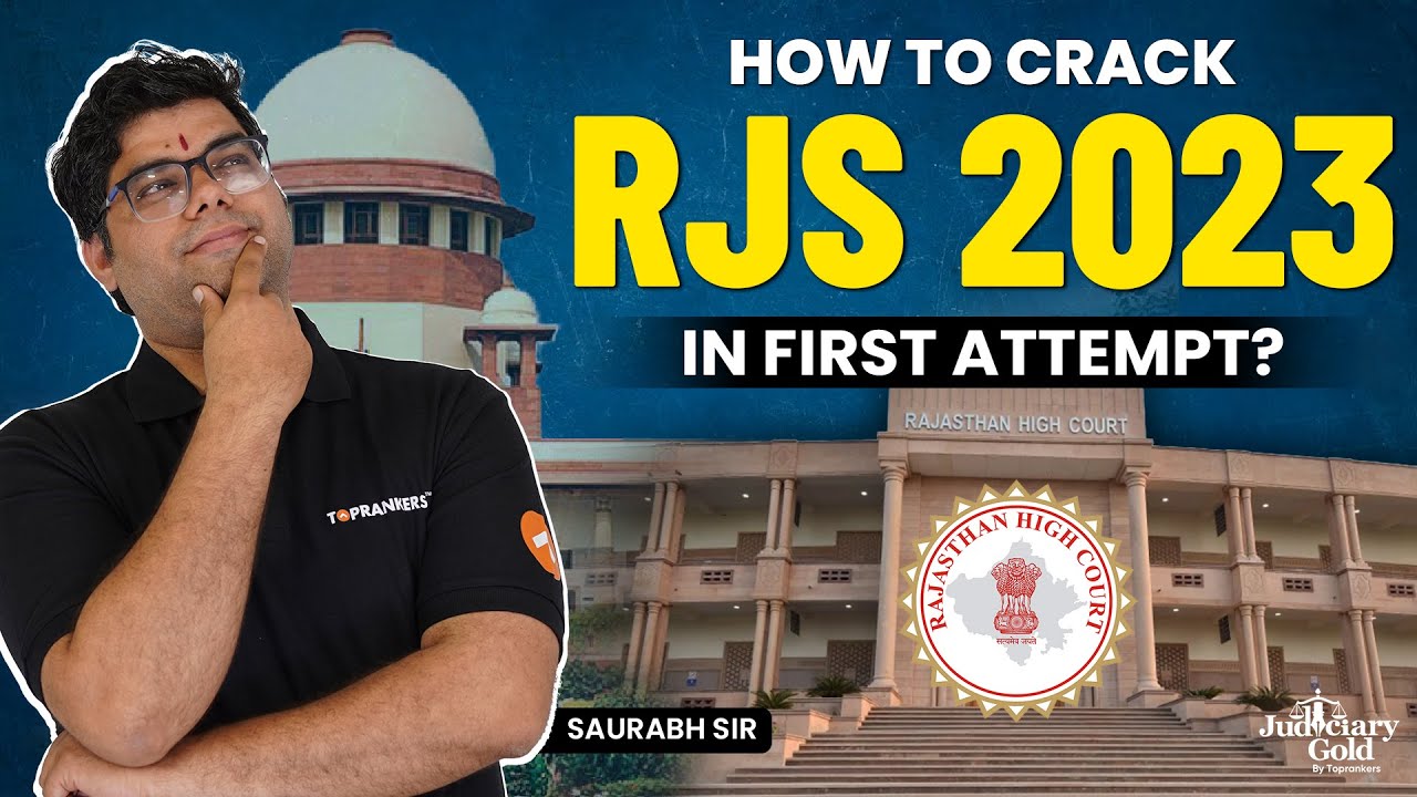 How to Crack RJS 2023 in First Attempt? | Best Strategy to Clear Rajasthan Judiciary Exam