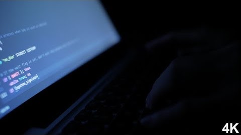 Web Programmer Working At Night | Stock Footage