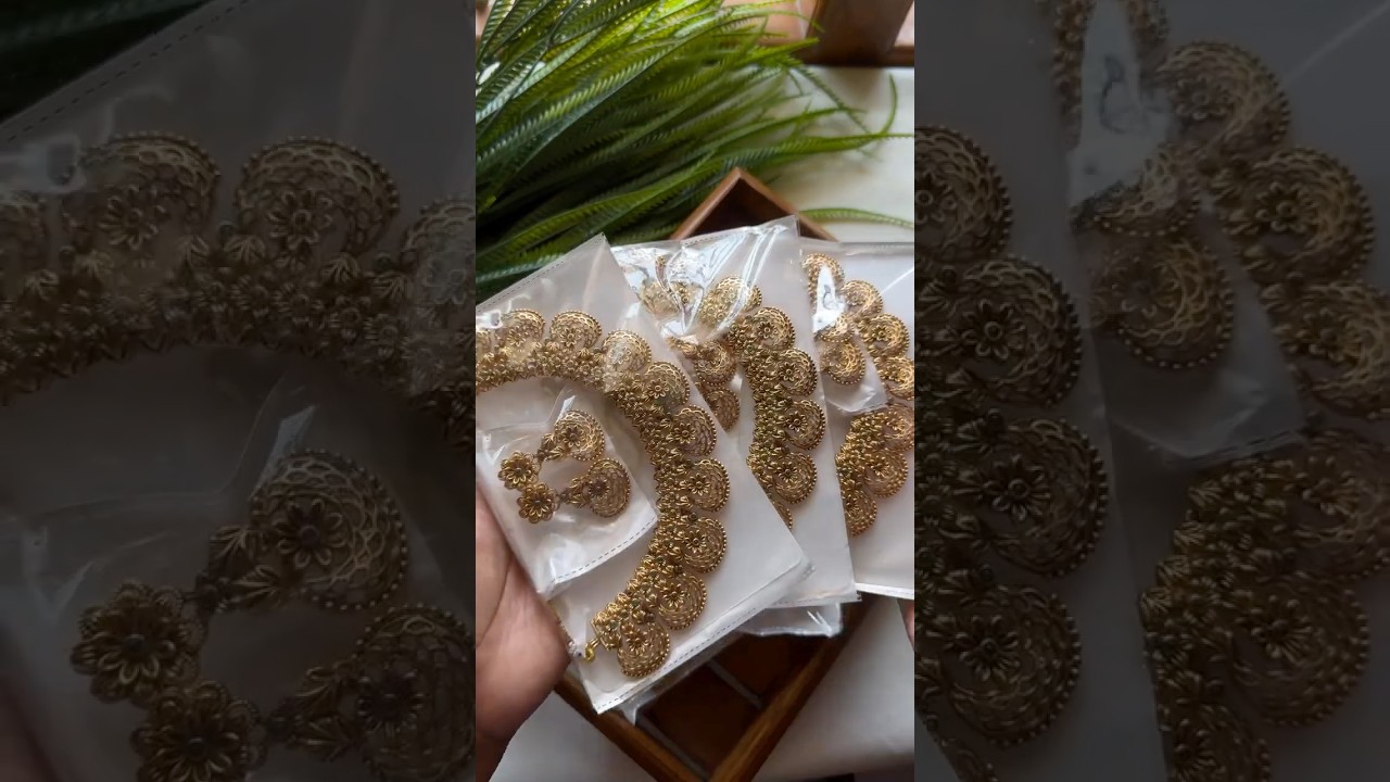 Matte Finish Necklace | Elegant & Timeless Imitation Jewelry