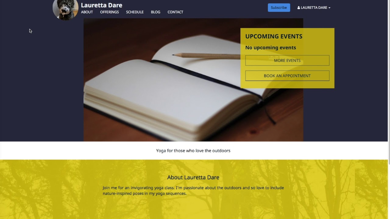 Tutorial - Appointments