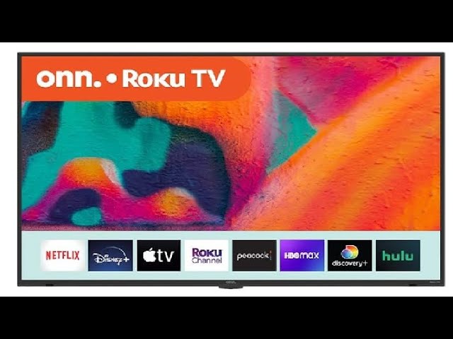 onn. 43” Class 4K UHD (2160P) LED Roku Smart TV HDR (100012584) 