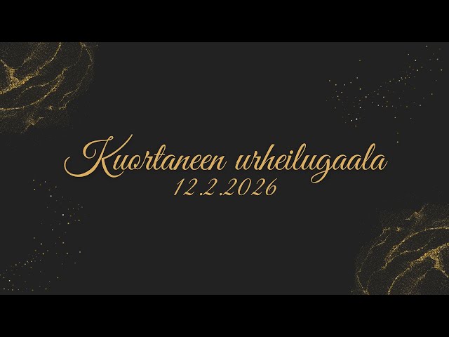 Kuortaneen Urheilugaala 2026