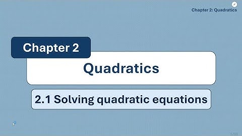 Solving Quadratic Equations by Factorisation | Edexcel Pure Maths AS/A Level | P1