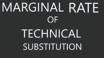 How to Solve for MRTS (Cobb-Doulgas Production Function)