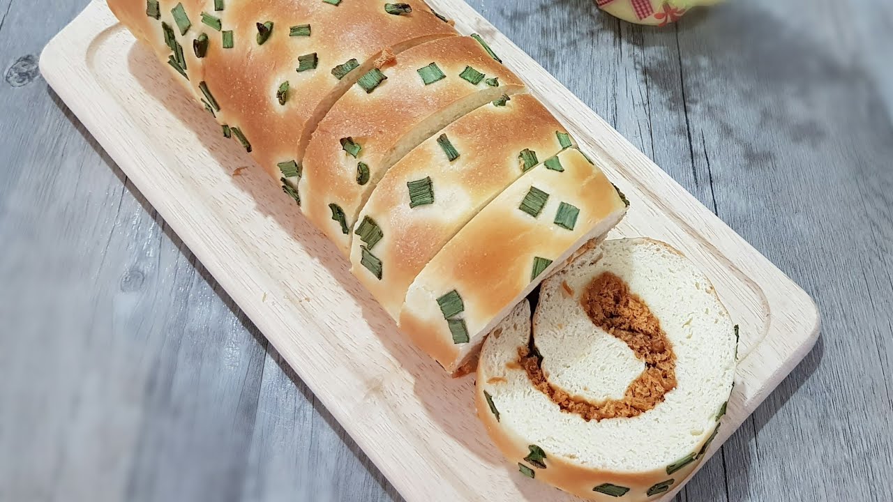 葱花肉松面包卷shallots Pork Floss Loaf Roll 整形篇 Youtube