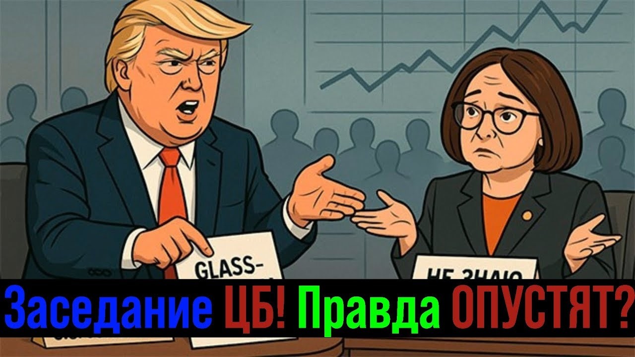 🟢 ЗАВТРА СТАВКУ ОПУСТЯТ НА 2%?! ЧЕГО!!!! Что будет с Российским рынком акций?