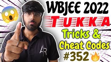 Mathematics Guessing Tricks for WBJEE 2022🔥| Tricks & Cheat Codes #352 [COMBO OFFER In Description]