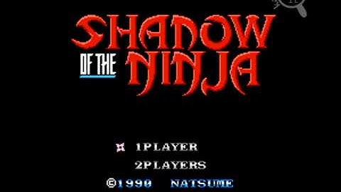 [Intro][NES] Shadow of the Ninja