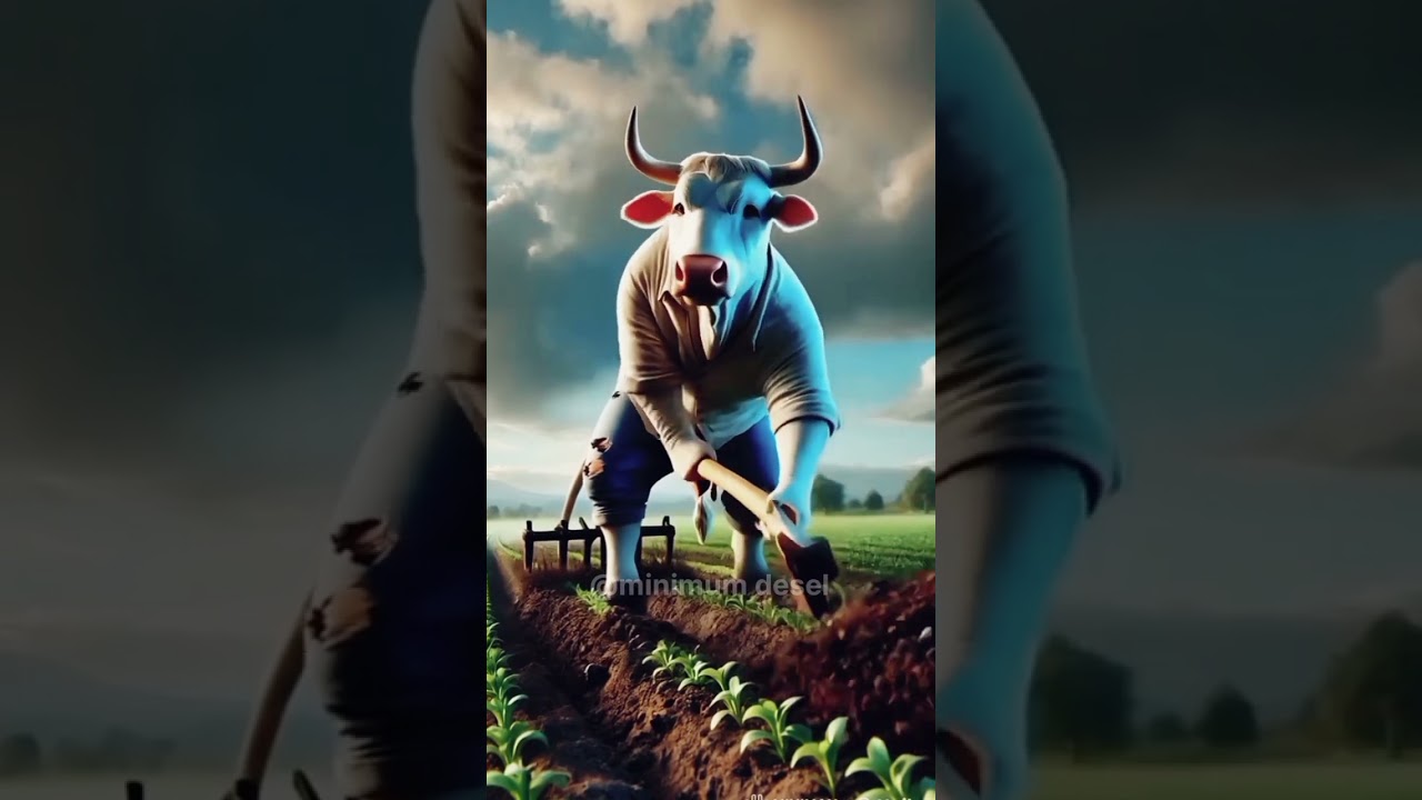 The beautiful story of a beggar cow 