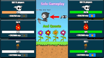 Solo All Animals With Random Name & Completed The Quests (EvoWorld.io)