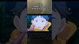ReZero Season 4 Episode 8 Vs Season 1 Episode 3