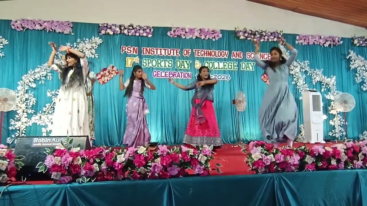17th College & Sports Day 2026 | Girls Group Dance_1 | PSN Institute of Technology and Science