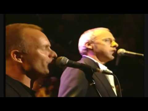 Mark Knopfler, Eric Clapton, Sting x Phil Collins - Money For Nothing Live