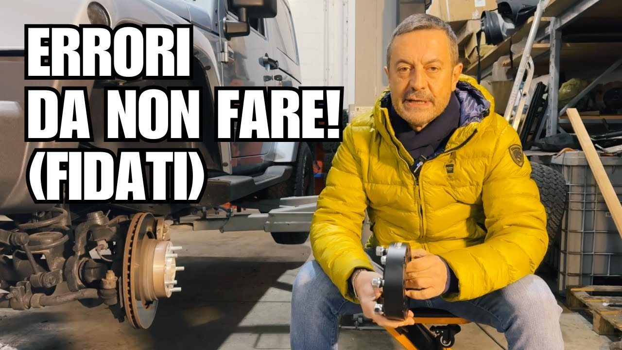 A COSA SERVONO i DISTANZIALI? Non provate a montarli in autonomia...