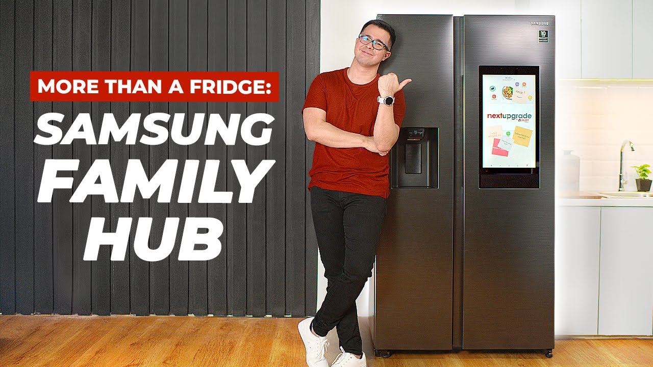 A closer look at the Samsung Family Hub Refrigerator!
