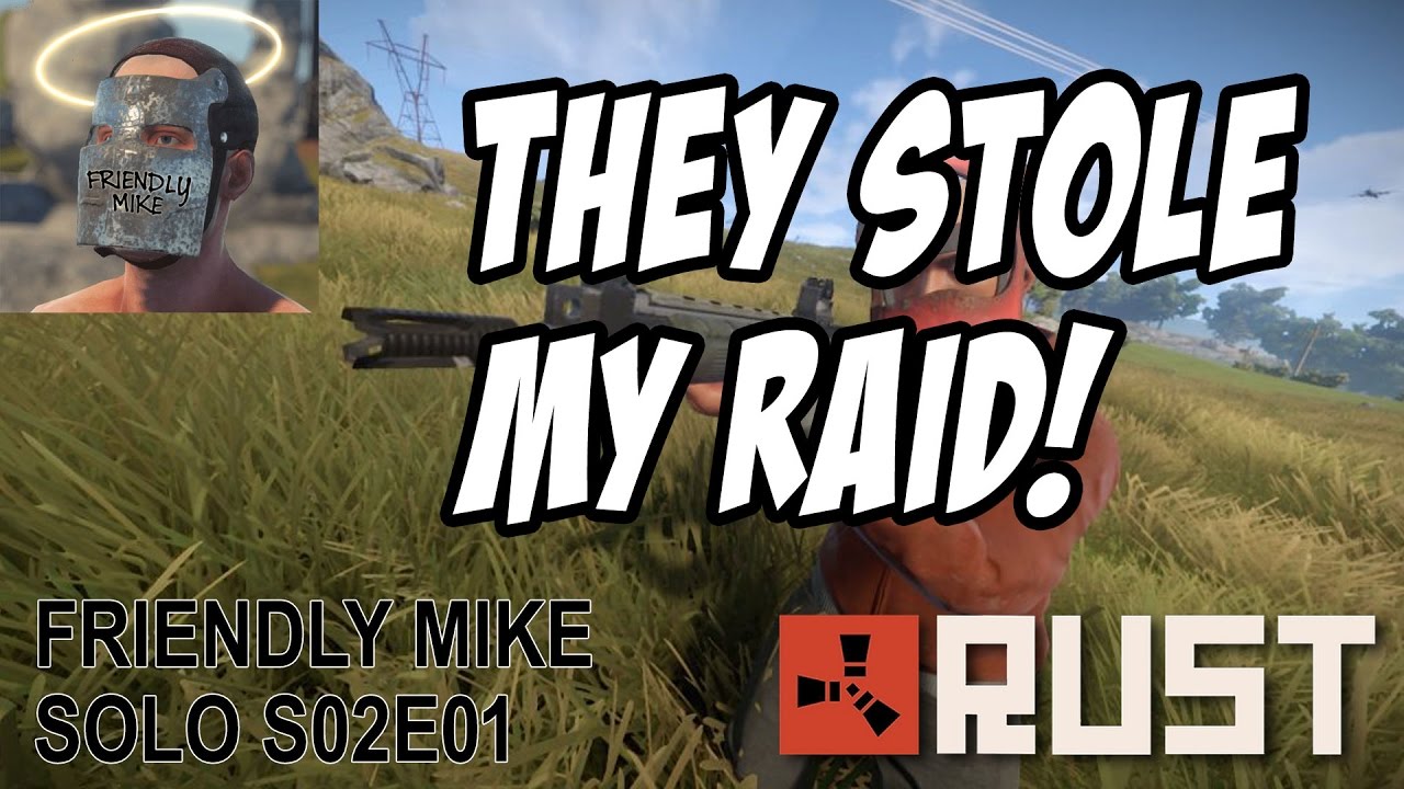 THEY STOLE MY RAID! | Rust Solo Survival S02E01 | RUST
