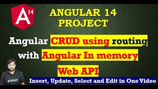 Angular 14 CRUD project | angular 14 CRUD with routing | angular 14 CRUD operation with web API Angular V14 Services Implement Crud Operations Using Services Angular 14