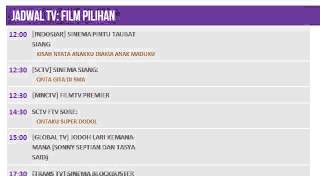 Jadwal TV - 7 Juni 2014 (FILM PILIHAN)