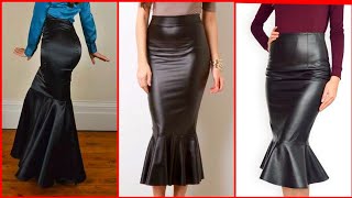 Beautiful Leather Skirts Collection For Women That Suits Your Looks & Personality 2020