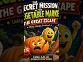 The Secret Mission of Vegetable Market 🥕 | The Great Escape | 3D Animated Story for Kids