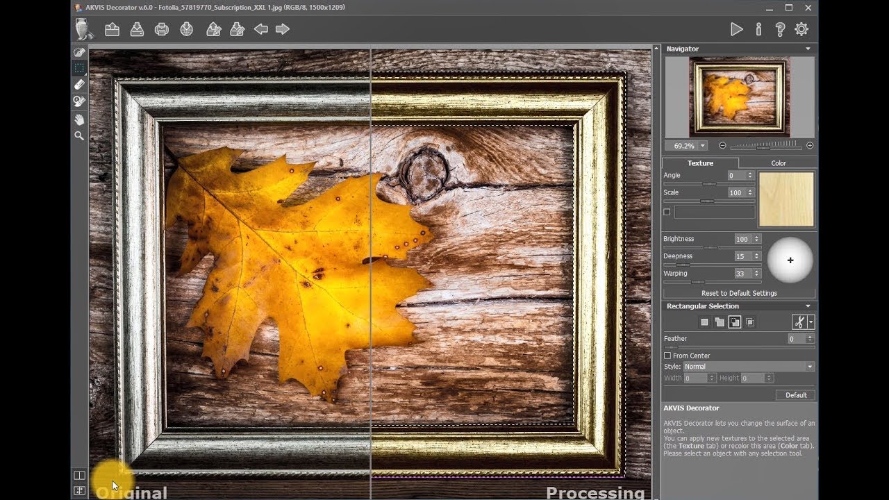 How to Change the Material of Objects Using AKVIS Decorator - YouTube