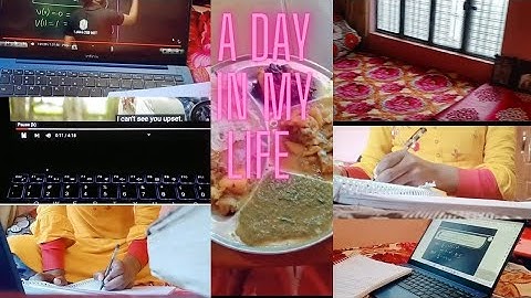 A day in the life of iit jam aspirant 2024|#studyvlog|