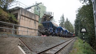 Harzquerbahn 2015  Güterverkehr zwischen Unterberg und Nordhausen