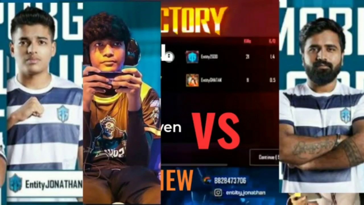 Jonathan and Clutchgod Vs ghatak and Zgod TDM pubg mobile - YouTube