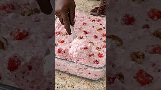 Strawberry Fluff Salad is a classic nostalgic dessert