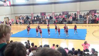 Whitehouse Junior High School's Pink Out Pep Rally