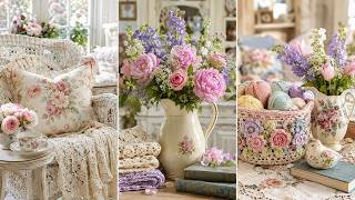 A Grandmother s Garden Room Vintage Florals Crochet Sweet Spring Memories